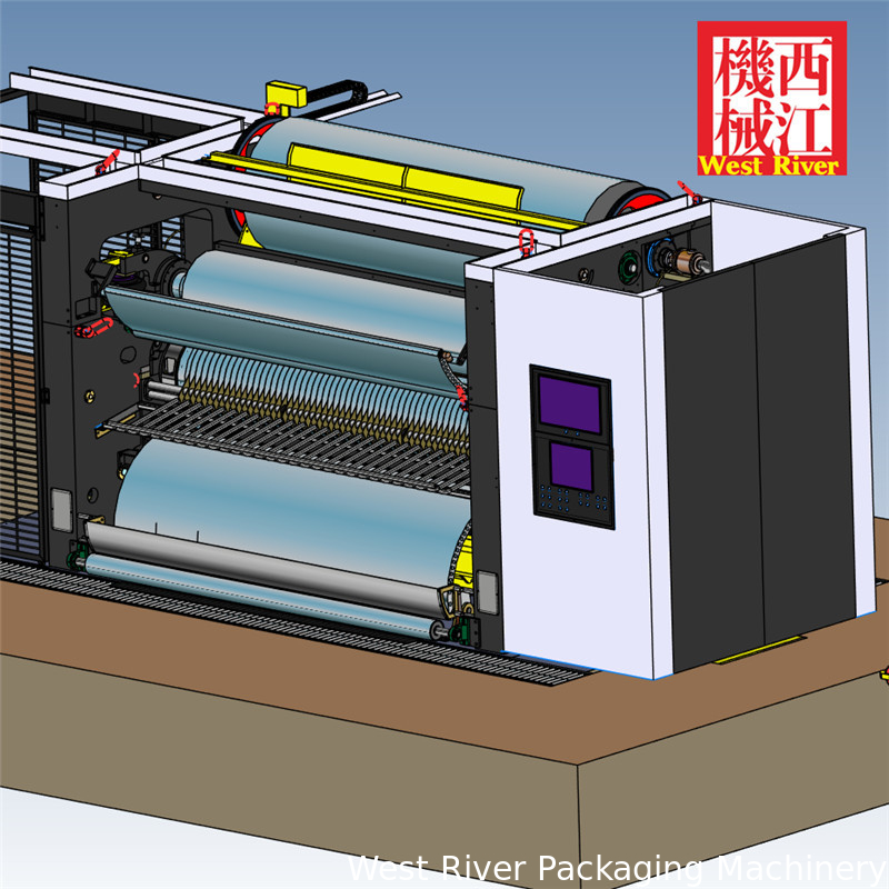 Fixed type vacuum single facer - Cardboard Package Machine