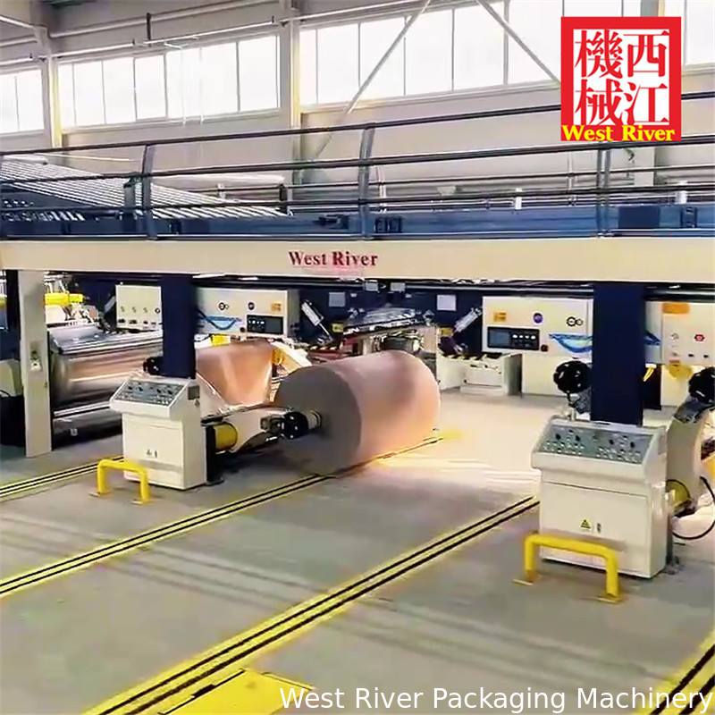 Fully-Auto 3&5Ply Corrugated Cardboard And Carton Plant Design Solution Complete Corrugator and Printer