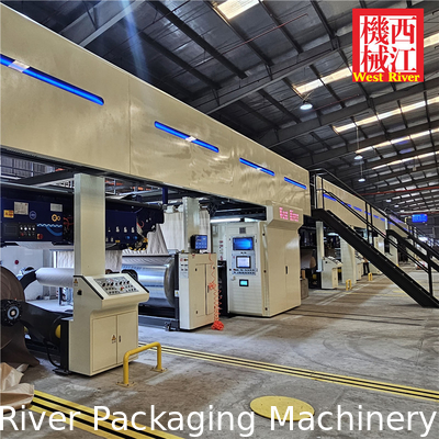 WJ250 Series 5Ply Automatic Corrugated Cardboard Carton Box Production Line