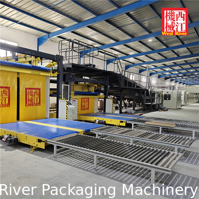5Ply Fully Automatic Corrugated Cardboard Production Line | ERP System | Servo Control | Energy Saving