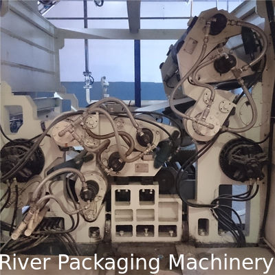 Hydraulic Control Fast Change Type Inner Vacuum Corrugation Corrugated Single Face | Cardboard Making Equipment